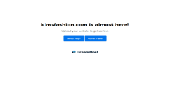 Desktop Screenshot of kimsfashion.com